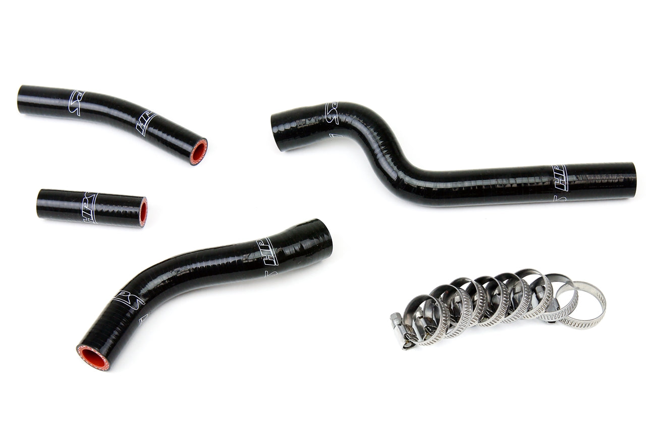 HPS Performance HPS Black Reinforced Silicone Radiator Hose Kit Coolant Yamaha 07-09 YZ250F