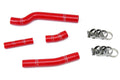 HPS Performance HPS Red Reinforced Silicone Radiator Hose Kit Coolant Yamaha 03-05 YZ450F