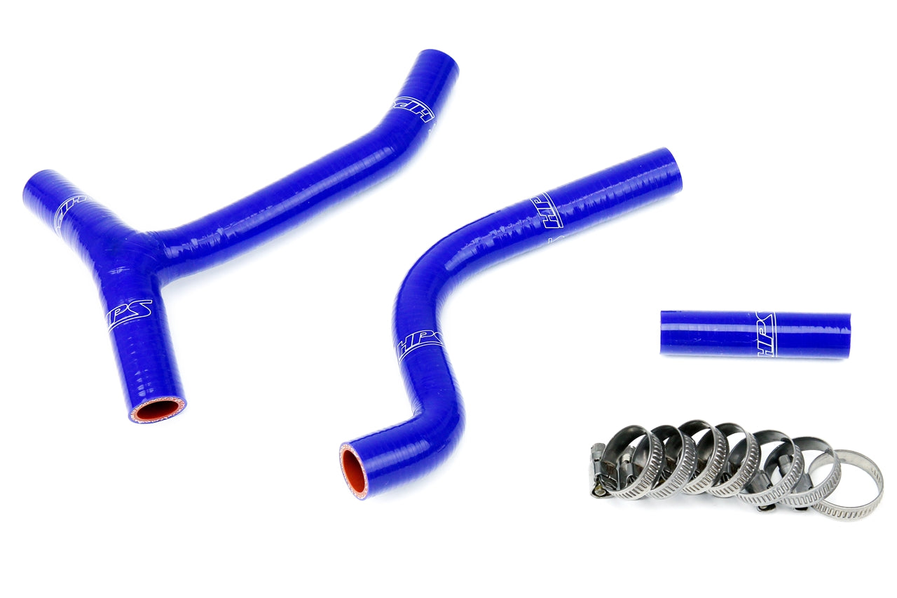 HPS Performance HPS Blue Reinforced Silicone Radiator Hose Kit Coolant Yamaha 10-11 YZ250F