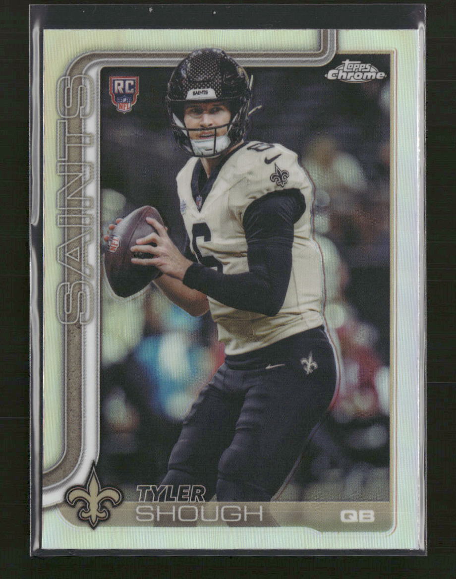 2025 Topps Chrome Refractor Tyler Shough Rookie #398