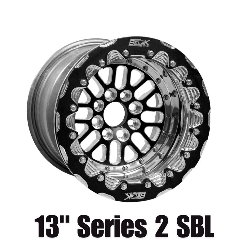Belak Wheels Belak 13x11 / 5in BS / 5x100 BP / High Pad / Series 2 Wheel - Double Beadlock 13115100S25BS-DBL