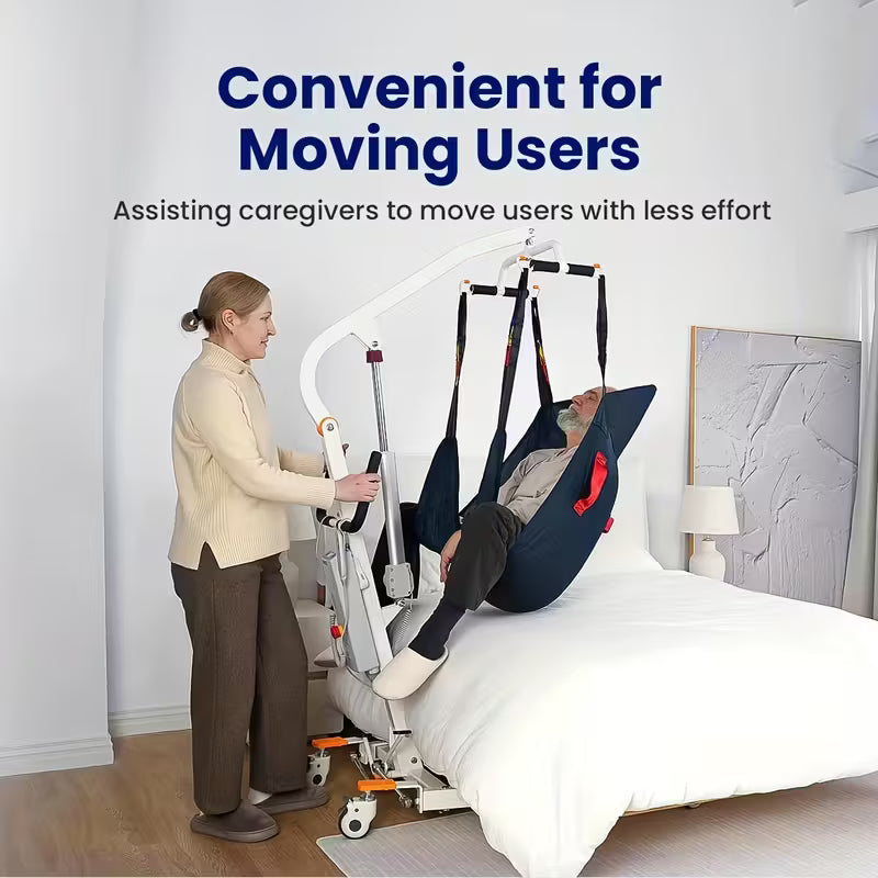 Electric Transfer Lift - 400lbs Weight Capacity, Adjustable Hydraulic Lift Chair for Seniors