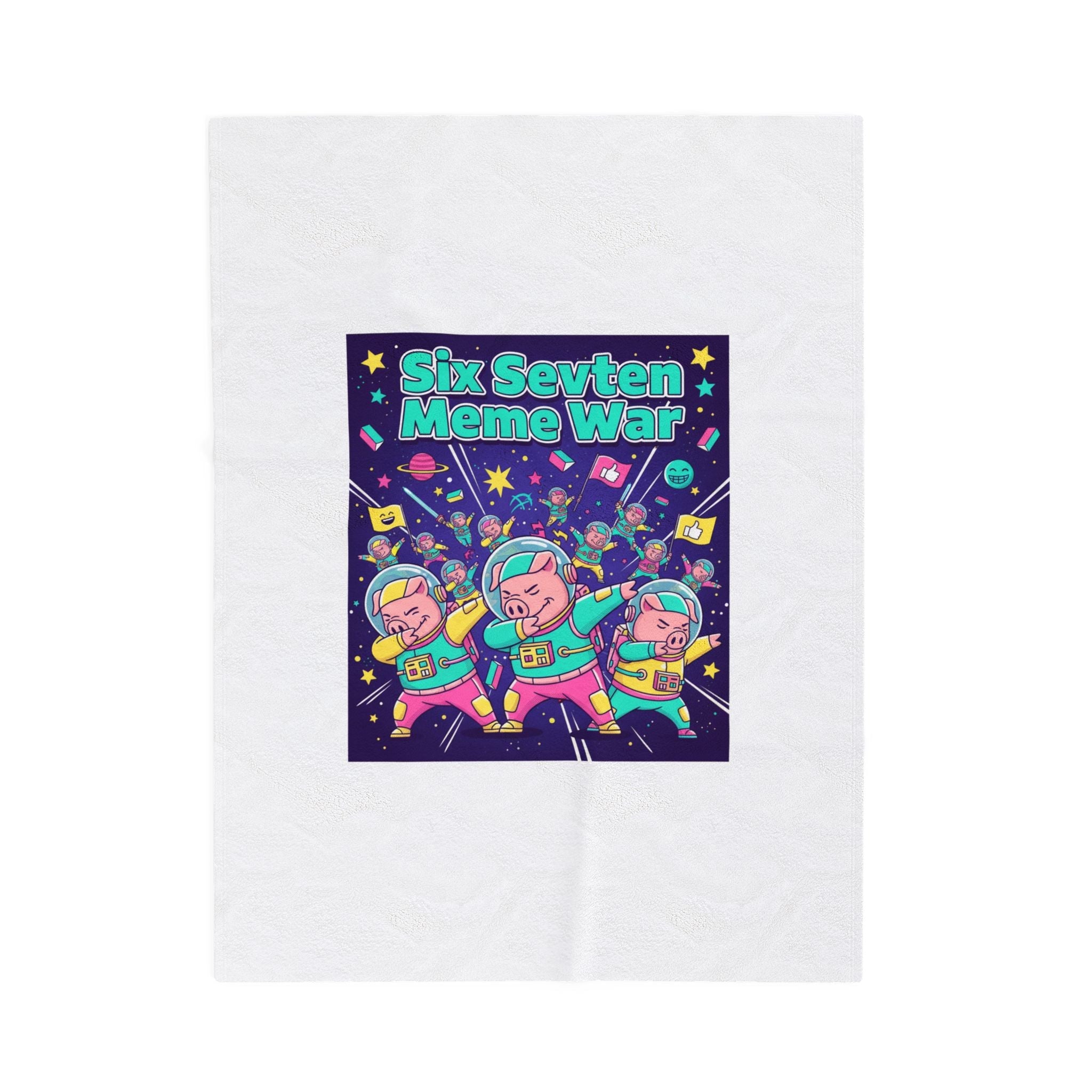 Six Sevven Meme War Blanket – Nissspelled on Purpose 😏