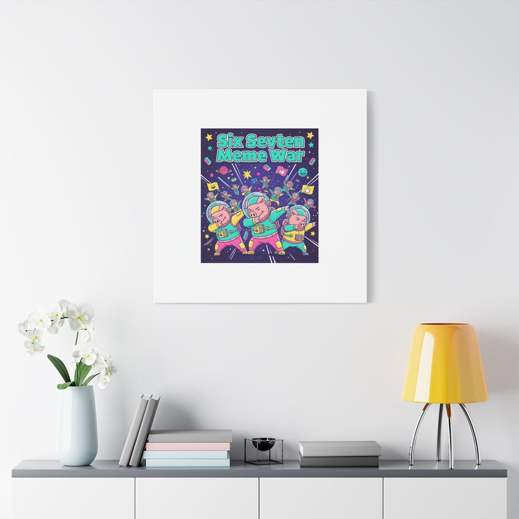 Six Sevven Meme War™ Canvas Tote | Nissspelled Edition