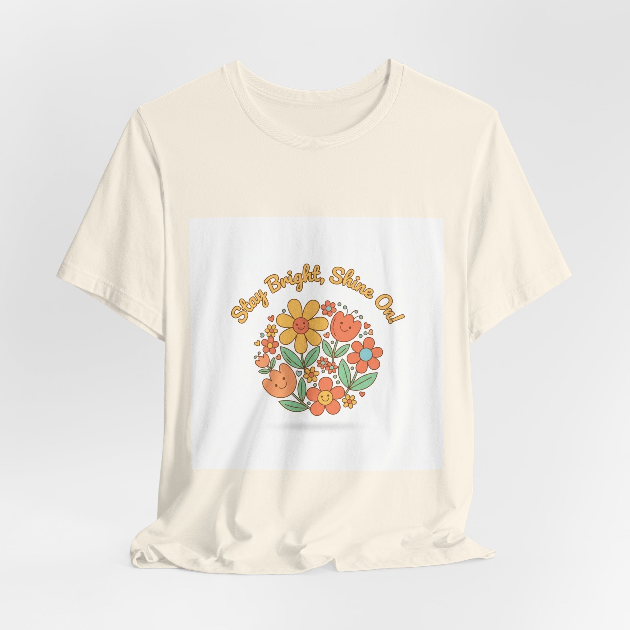 Sunny Bright Shine On tee | Hope Shirt, Radical Optimism Aesthetic