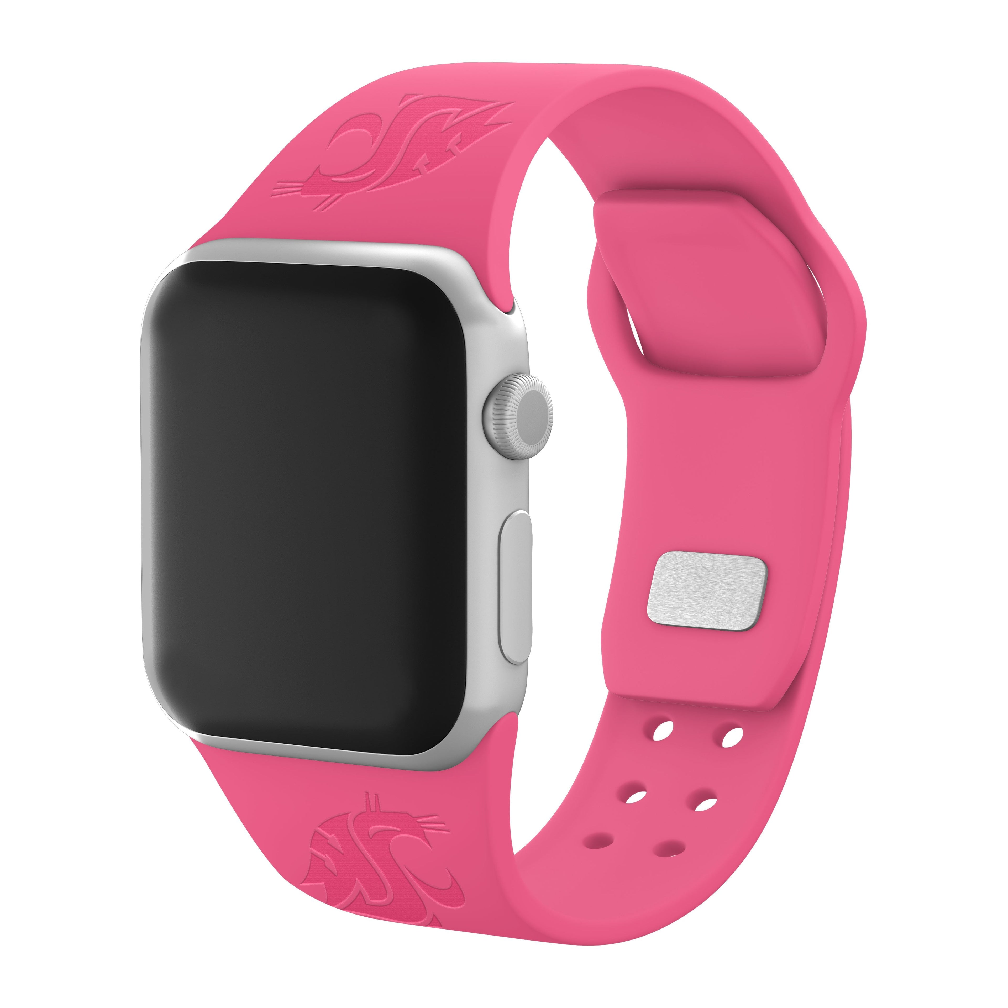 Washington State Cougars Engraved Apple Watch Band
