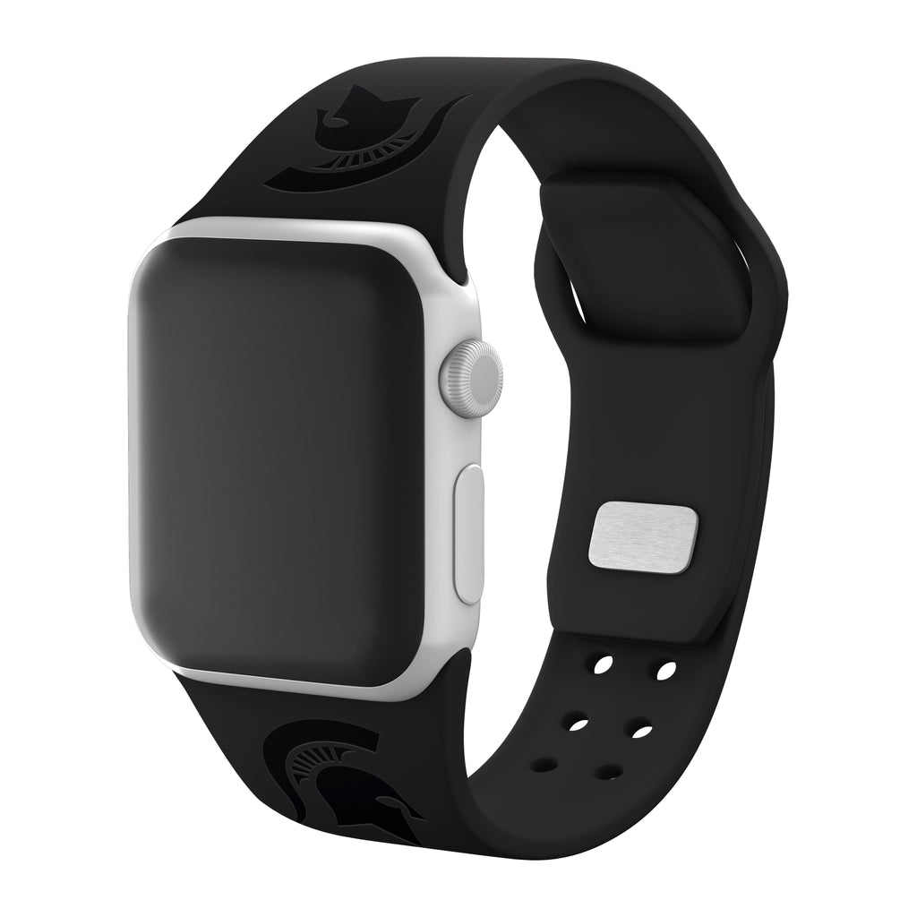 Michigan State Spartans Engraved Apple Watch Band