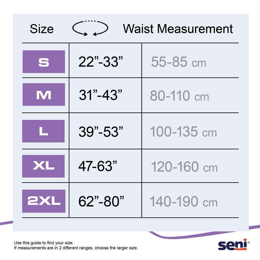 Seni® Active Super Plus Overnight Heavy Absorbent Underwear, Extra Large S-XL07-AP1