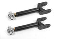 BMR Suspension BMR 78-87 G-Body Upper Control Arms DOM Single Adj Rod Ends - Black Hammertone UCA461H
