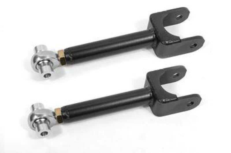 BMR Suspension BMR 78-87 G-Body Upper Control Arms DOM Single Adj Rod Ends - Black Hammertone UCA461H