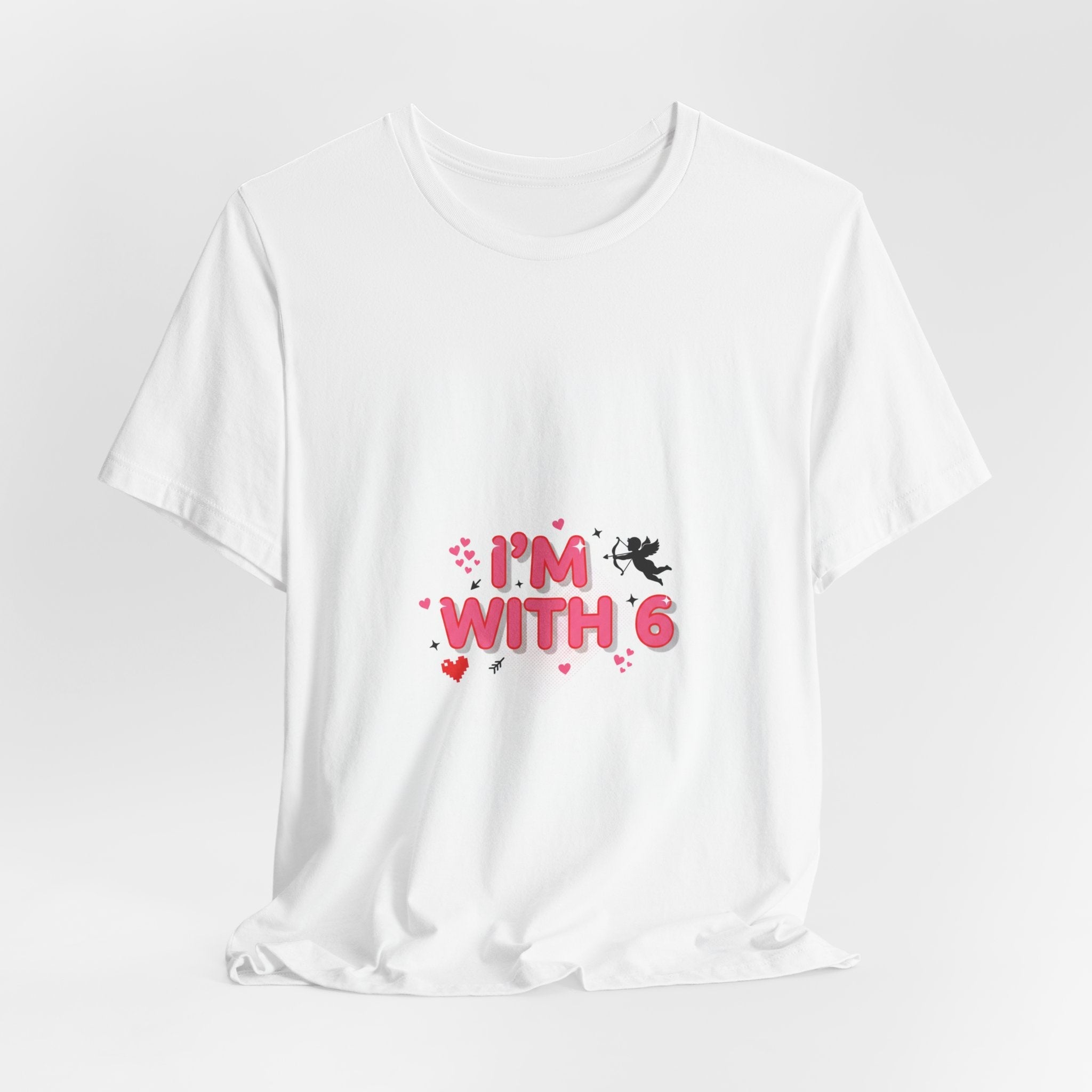 Valentine's I with 6 for 7 grid Tee