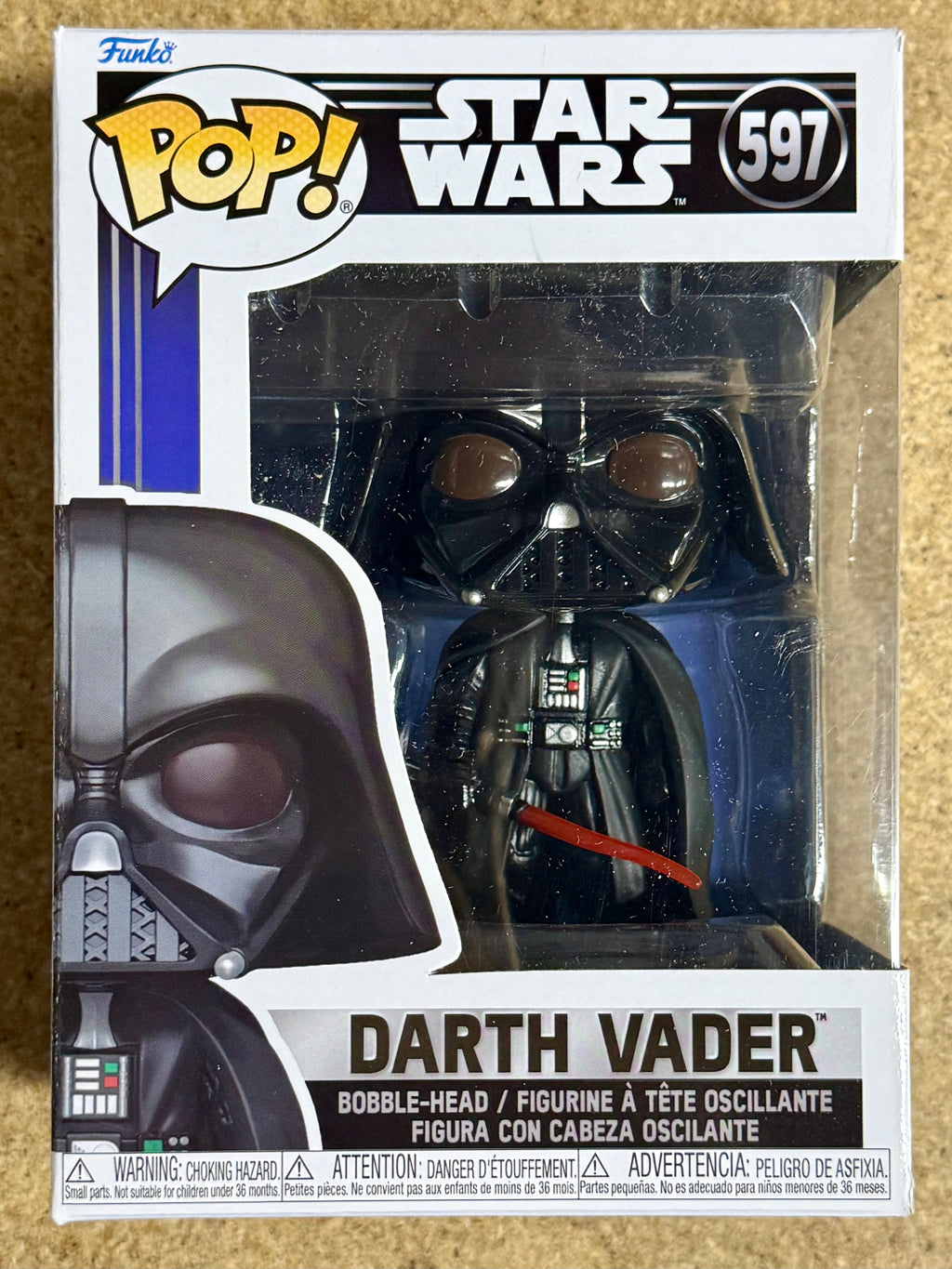 Funko Pop! Classic Darth Vader #597 Star Wars Classics 2022 A New Hope