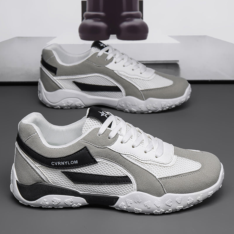 2026 New Summer Men's Shoes, Breathable Mesh Trendy Skate Shoes, Fashion Casual Comfortable Versatile Dad Sneakers