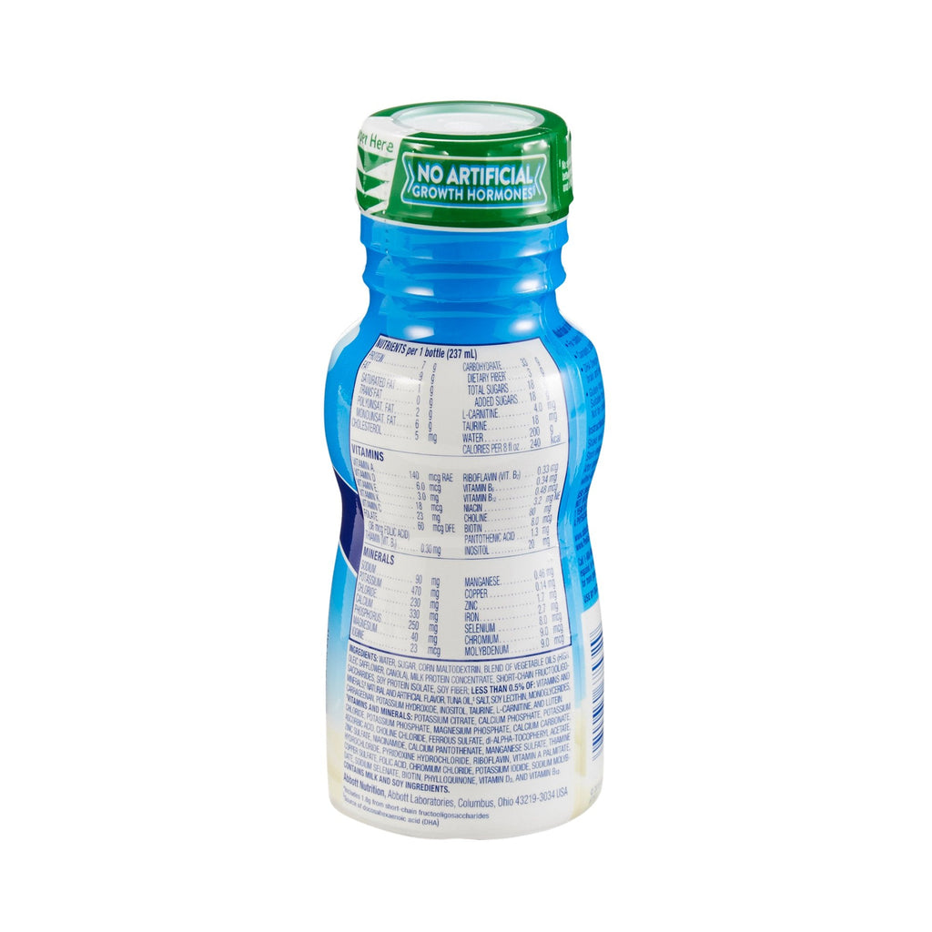 PediaSure Grow & Gain With Fiber Therapeutic Nutrition, Vanilla, 8-ounce bottle 67531