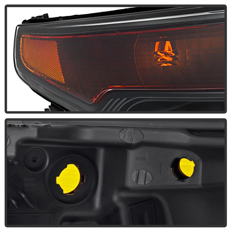 SPYDER xTune 11-15 Ford Explorer OEM Style Halogen Headlights - Black (HD-JH-FEXP11-AM-BK) 9042416