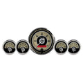 AutoMeter Gauge Kit 5 Pc. 3-3/8in. & 2-1/16in. Elec. Speedometer Cruiser Ad 1100