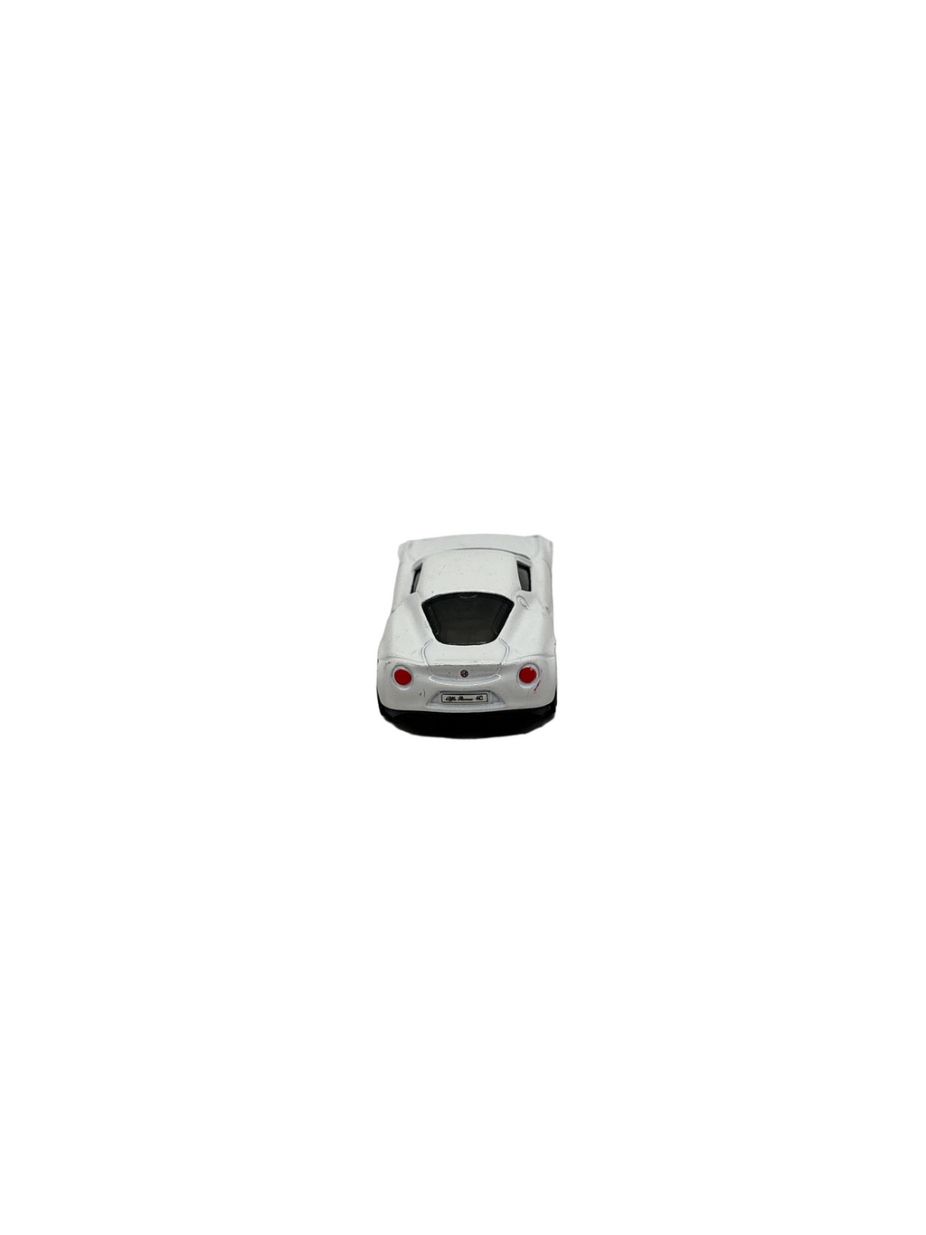Matchbox Alfa Romeo 4C Diecast white