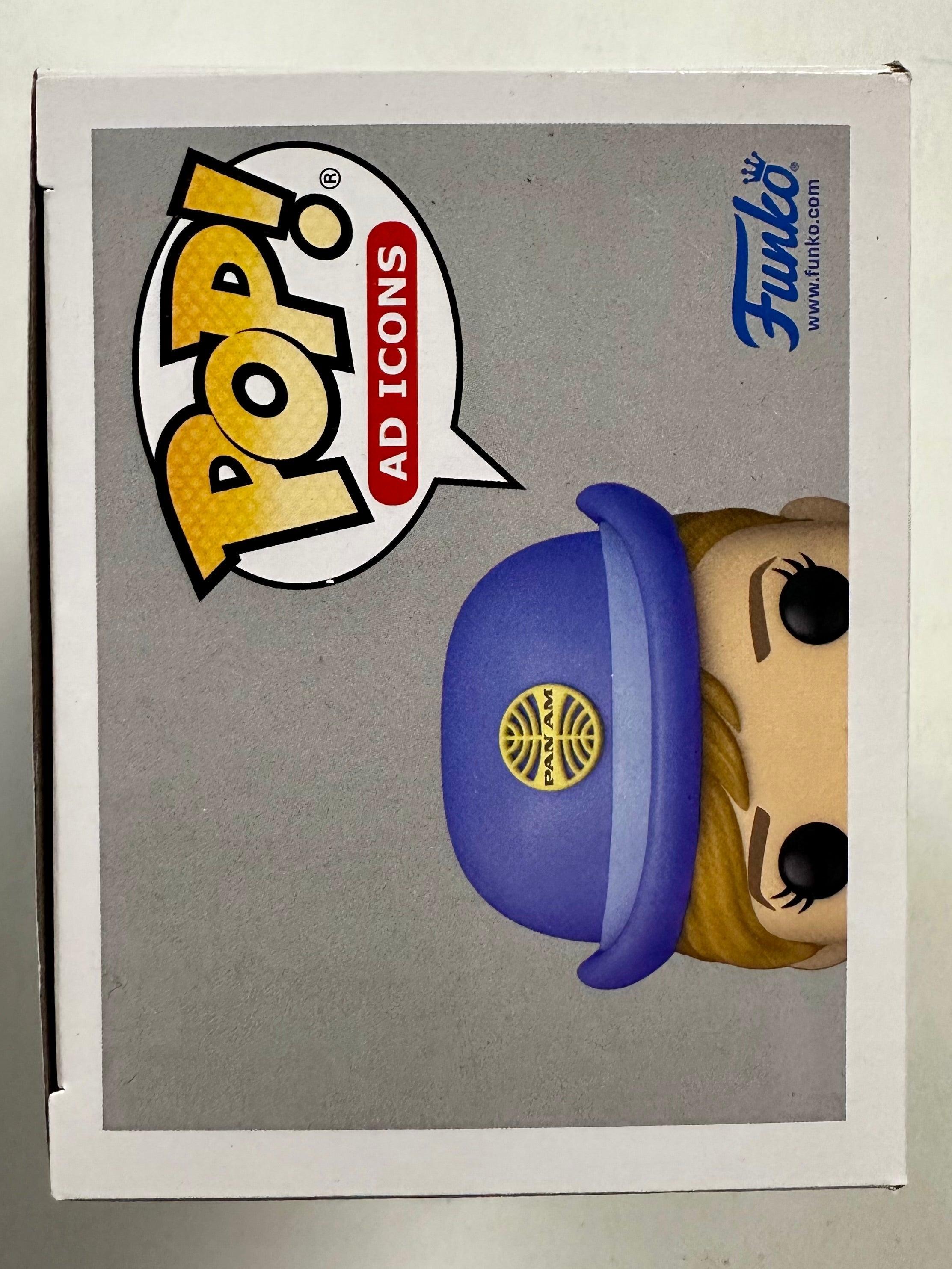 Funko Pop! Ad Icons Pan Am Airways Stewardess With White Bag #142 Vaulted 2021