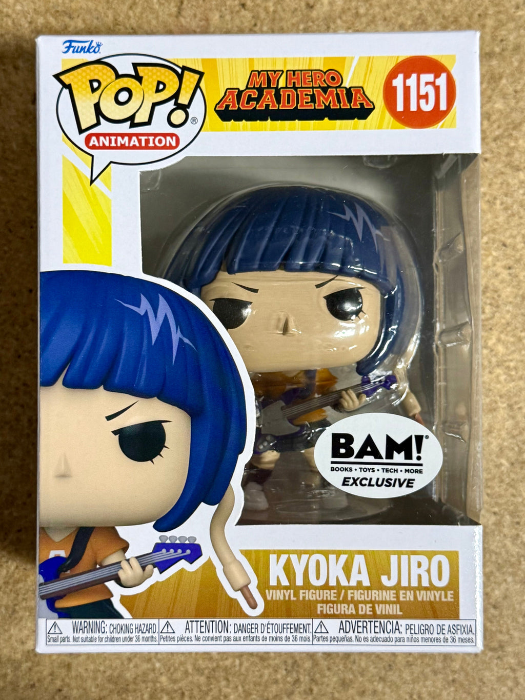 Funko Pop! Animation Kyoka Jiro #1151 My Hero Academia 2022 Exclusive