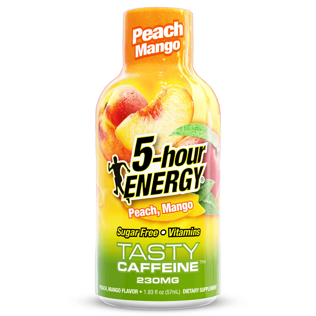 Peach Mango Flavor Extra Strength 5-hour ENERGY Shots