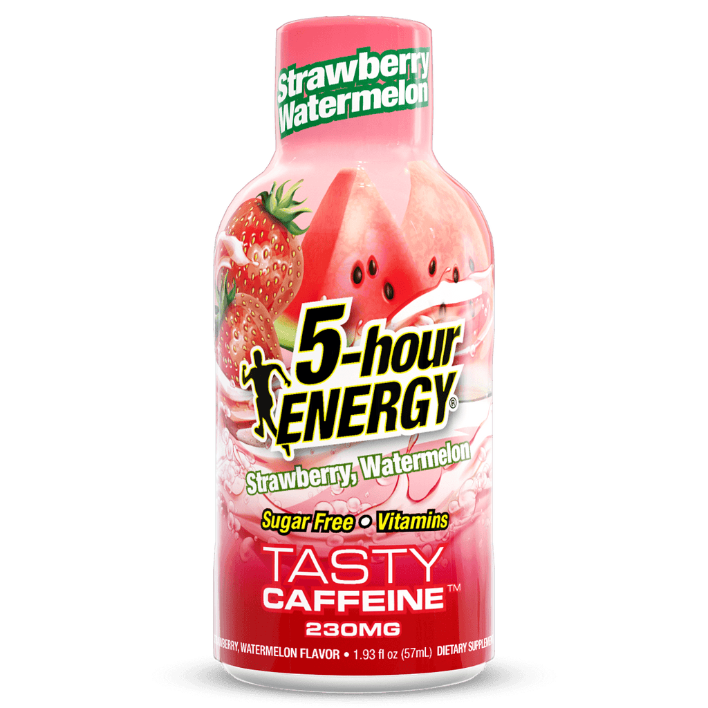 Strawberry Watermelon Flavor Extra Strength 5-hour ENERGY Shots