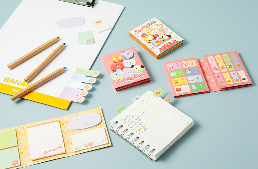 BTS x BT21 Minini Sweetie Sticky Note