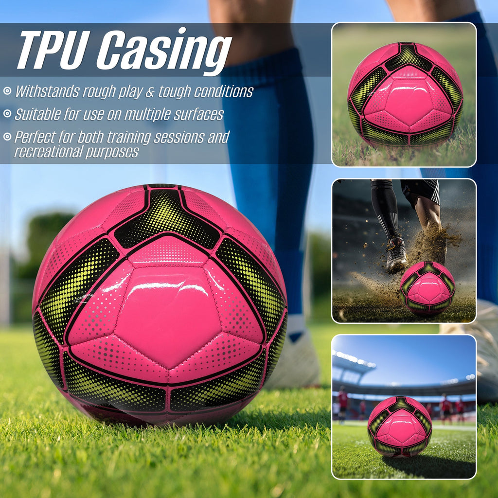 Vizari Cordoba USA Soccer Ball – Pink (Sizes 3, 4 & 5)