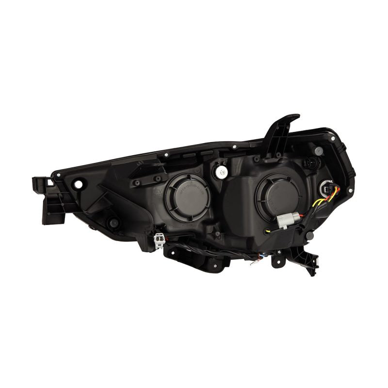 AlphaRex 14-20 Toyota 4Runner PRO-Series LED Proj Headlights Alpha-Black w/Sequential Signal/DRL 880850 *Discontinued