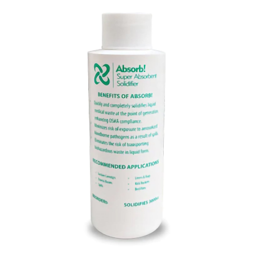 Fluid Solidifier Absorb! 1,200 cc Bottle 23.5 oz. A1200
