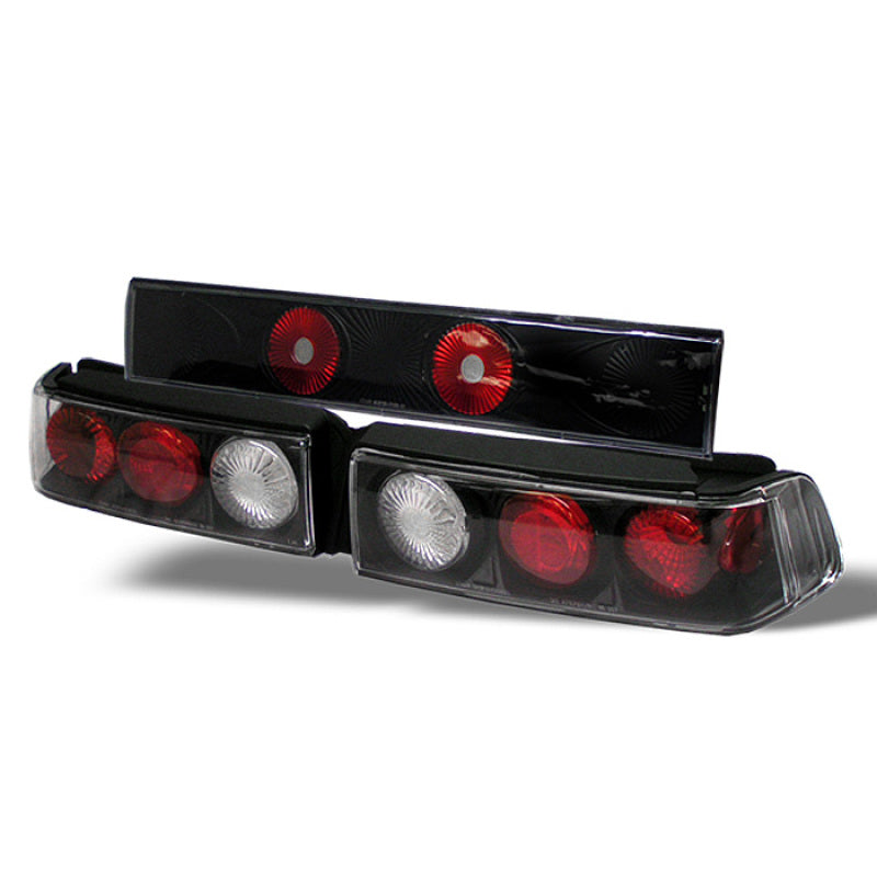 SPYDER Honda Civic 88-91 3DR Euro Style Tail Lights Black ALT-YD-HC88-BK 5004550