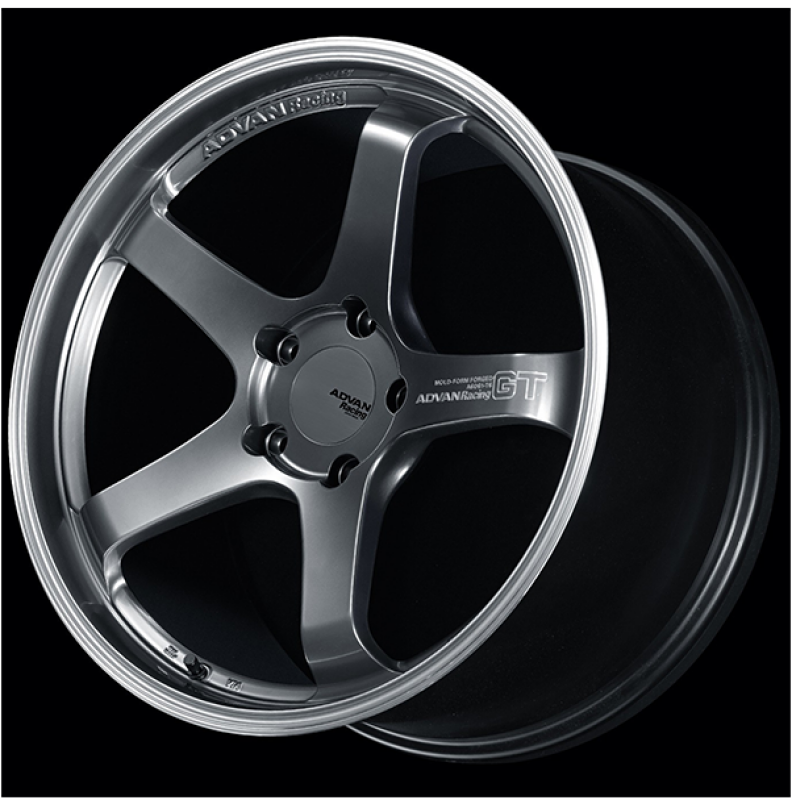 Advan GT Beyond 18x9.5 +45 5-120 Racing Titanium Black YAQB8J45WTB