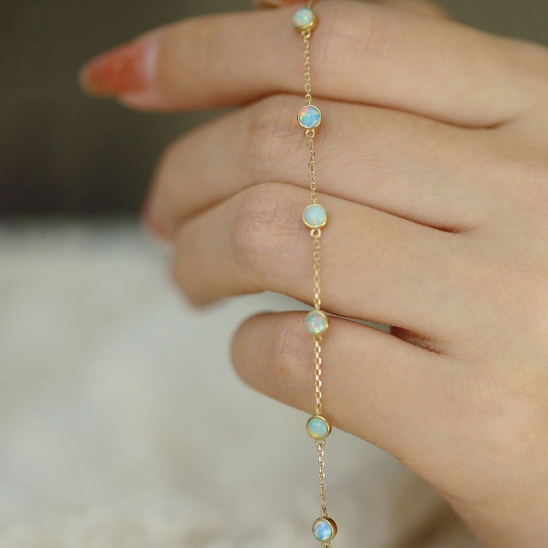 925 Sterling Silver Plated Bracelet For Girls