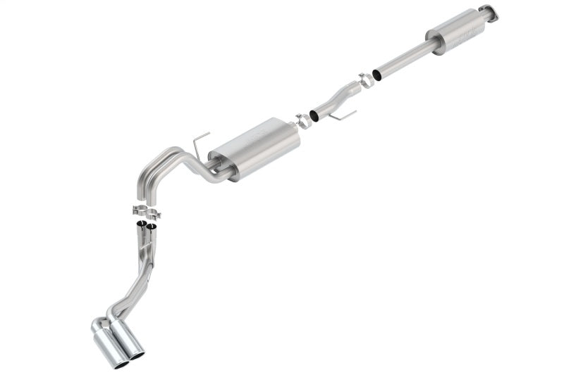 Borla 15-16 Ford F-150 3.5L EcoBoost Ext. Cab Std. Bed Catback Exhaust S-Type Truck Side Exit 140618