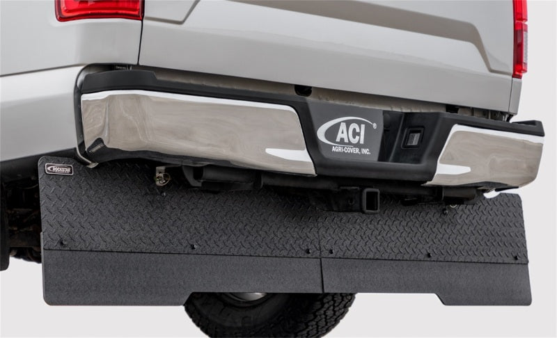Access Rockstar 17-19 Chevy 2500/3500 (w/ Adj. Rubber) Black Urethane Finish Full Width Tow Flap H4020149