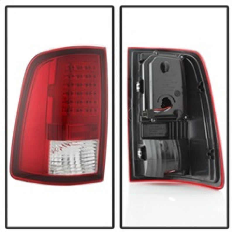 SPYDER xTune Dodge Ram 1500 09-16 LED Tail Lights Incandescent Model Only - Red Clear ALT-ON-DR09-LBLED-RC 5082213