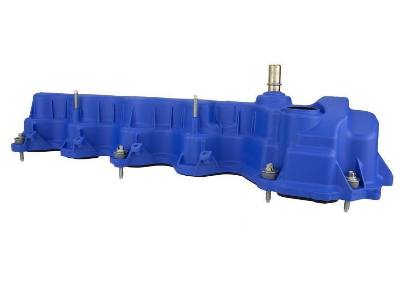 Ford 4.6L 3-Valve V/C Blue Powder Coated w/Logo FRDM6582-FR3VBL