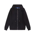 Burberry Cotton Zip Hoodie 'Black'