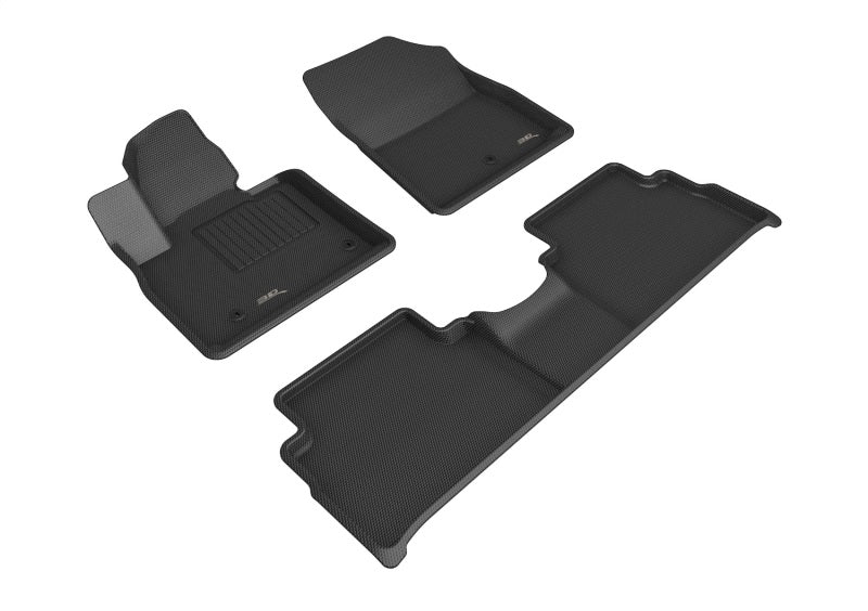 3D MAXpider 21-22 Hyundai Santa Fe 5 Seat Hybrid/Phev Kagu 1st 2nd Row L1HY11201509
