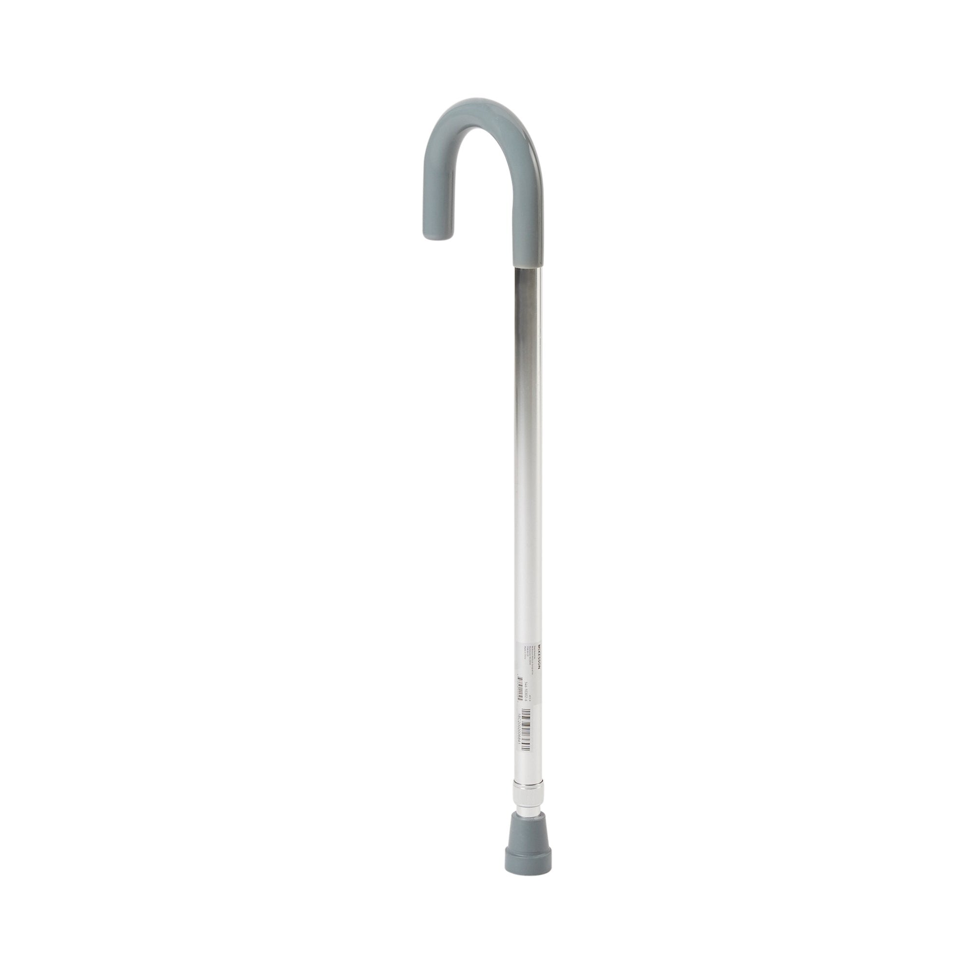 McKesson Round Handle Walking Cane, Aluminum, 29-3/4 – 38-3/4 Inch Height 146-10302-6