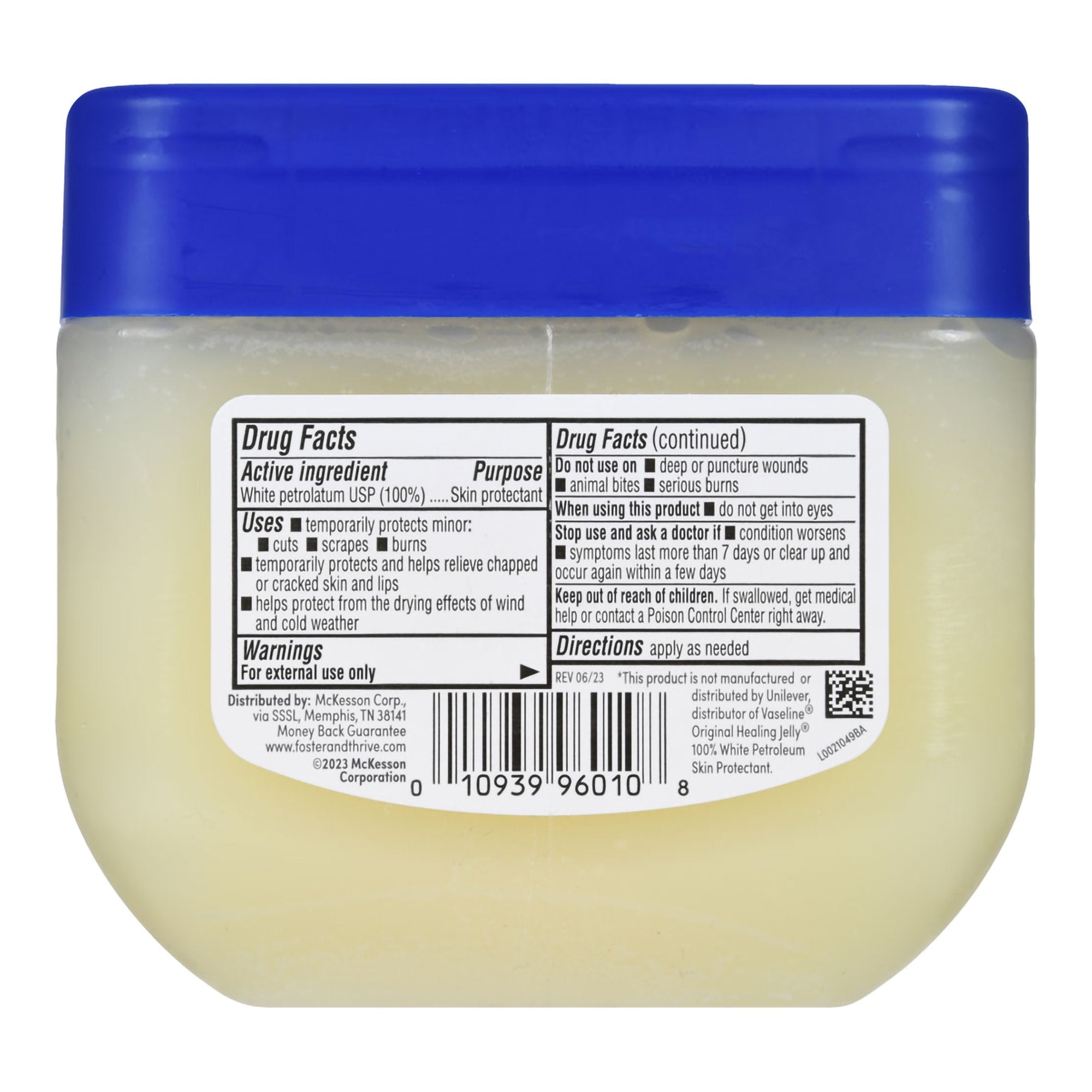 Foster & Thrive™ Petrolatum Jelly, 13-ounce jar 70677123502