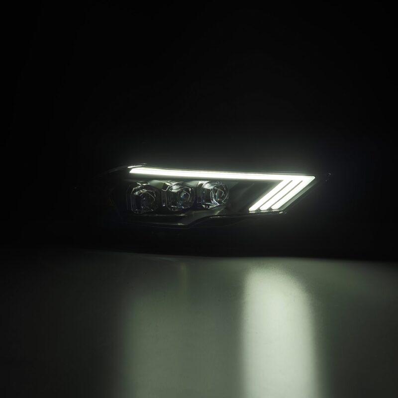AlphaRex 18-22 Ford Mustang NOVA-Series LED Projector Headlights Black 880258 *Discontinued