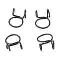 ALL BALLS, ALL BALLS Hose Clamps Refill Kit - 4 Pack, Durable and Reliable Fasteners