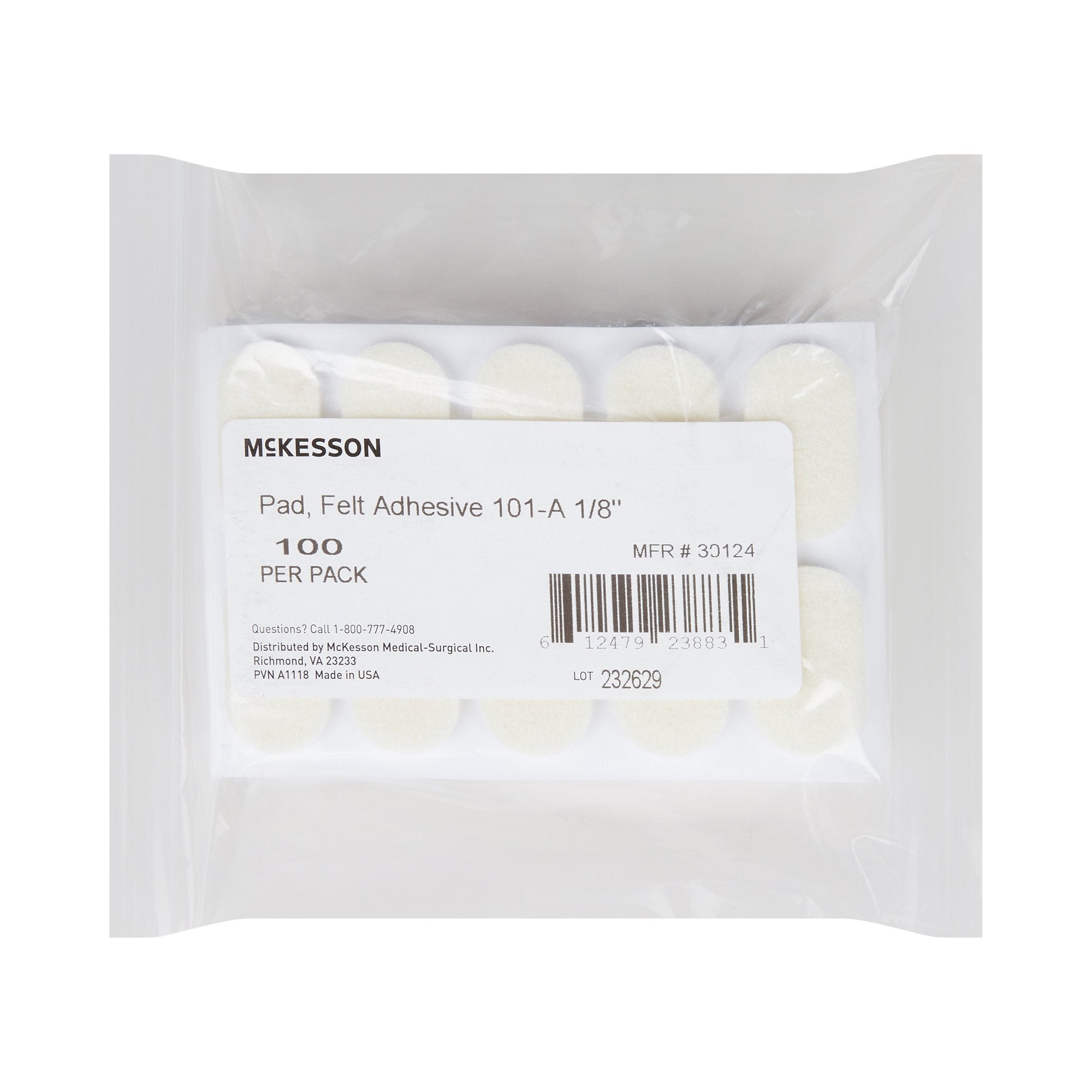 McKesson Pedi-Pad Protective Pad 30124