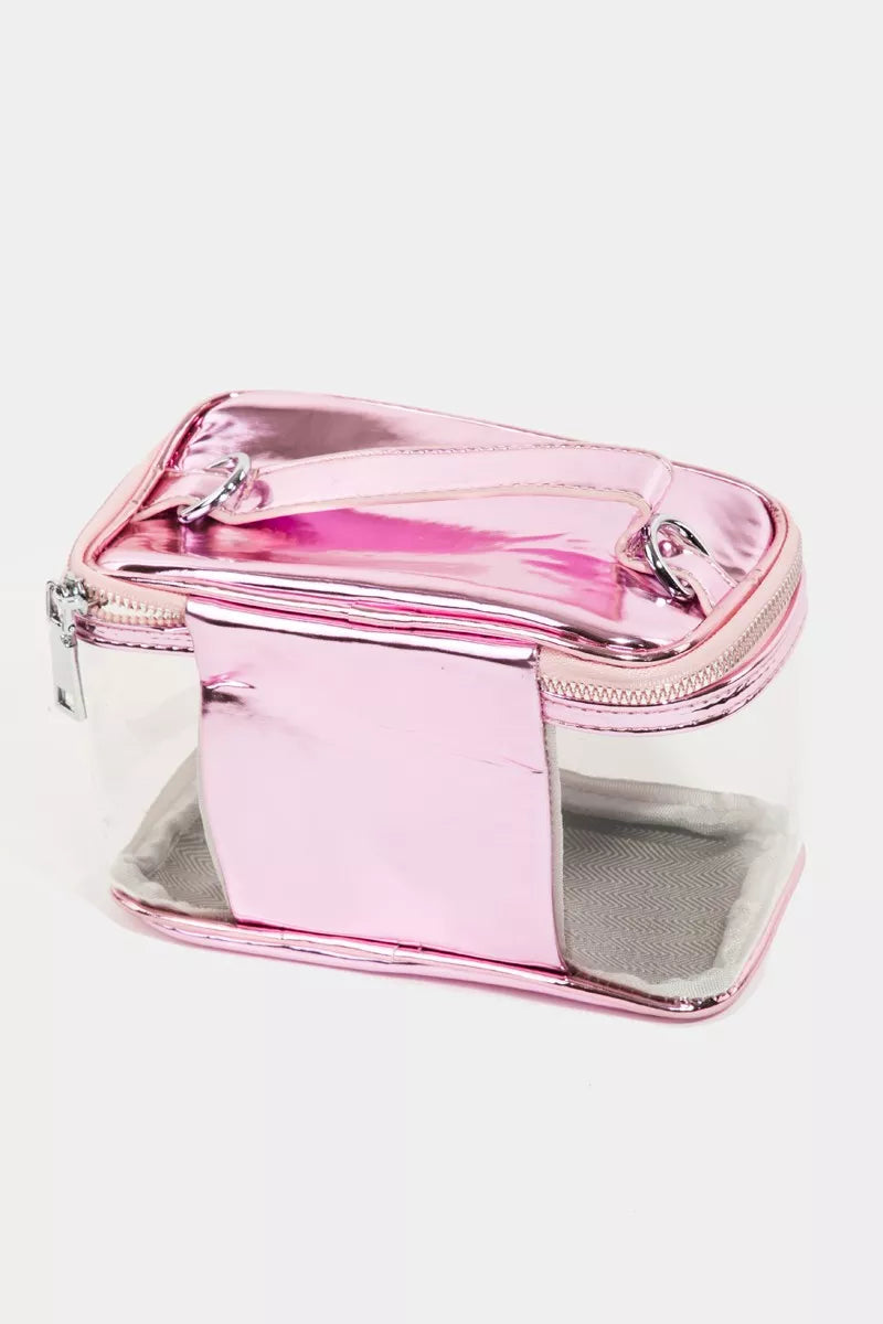 Fame See Through Rectangle Fashion Bag