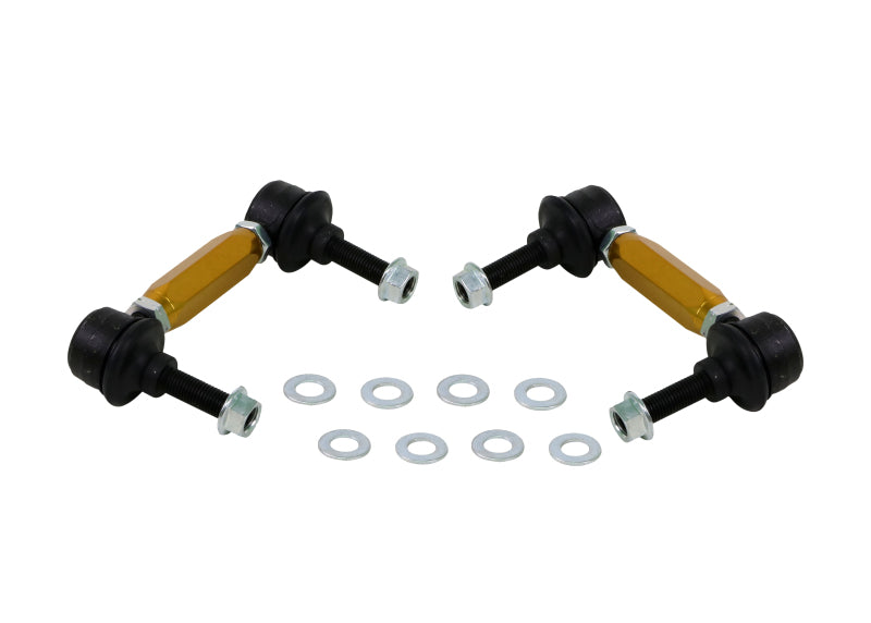 Whiteline Sway Bar Link Kit Heavy Duty Adj Steel Ball Audi A3 2006-2012