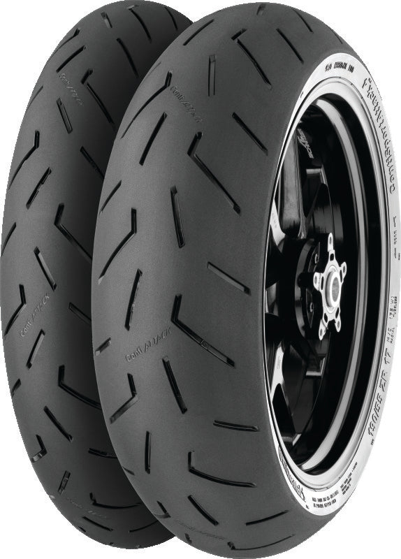 Continental Tire Continental ContiSportAttack 4C Front Tire - 120/70 ZR17 M/C 58(W) TL 02446840000