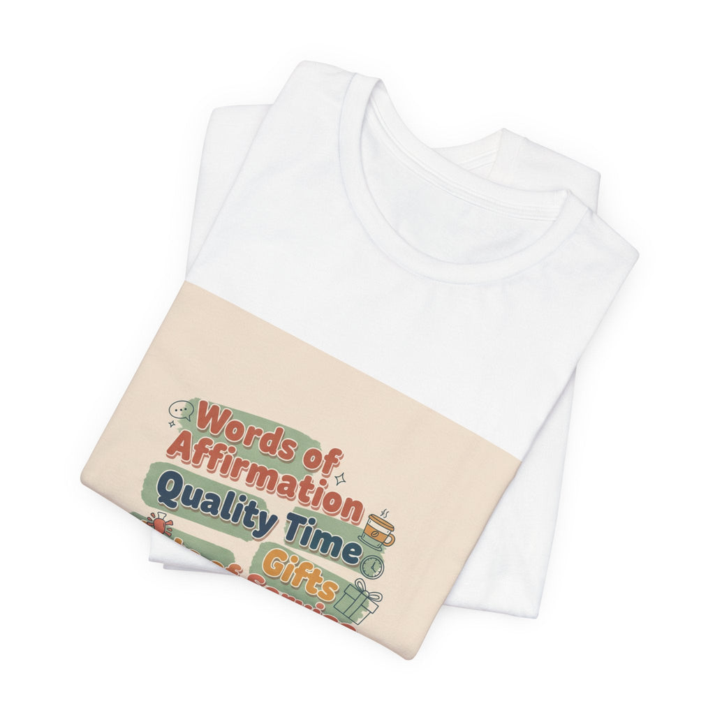 Love Languages Meme T-Shirt | acts of snacks, quiet love, relationship humor
