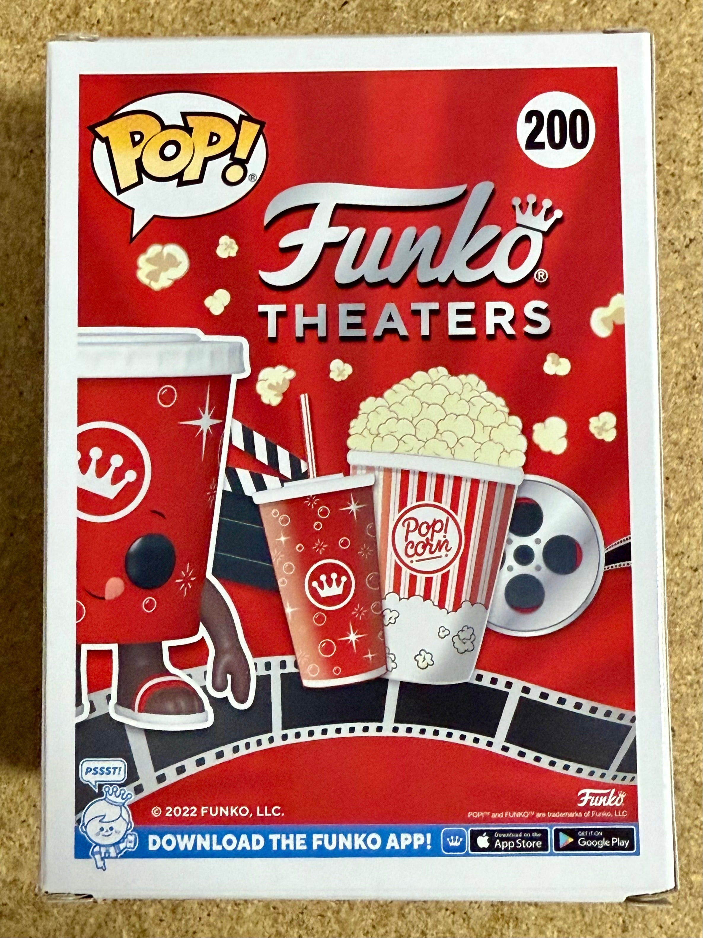 Taraji P. Henson Signed Movie Theater Soda Cup Funko Pop! #200 With JSA COA