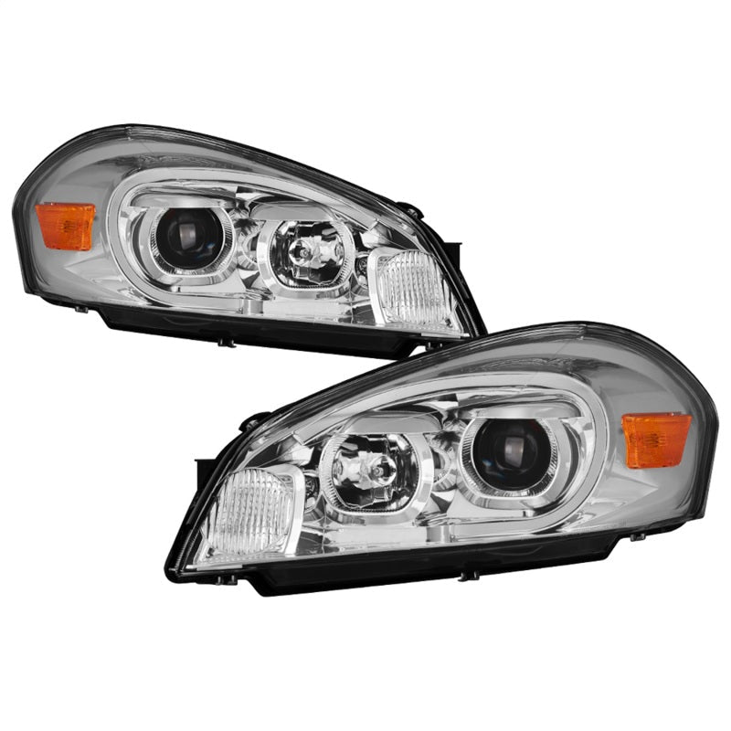 SPYDER xTune 06-13 Chevrolet Impala LED Light Bar Headlights - Chrome (PRO-JH-CIM06-LB-C) 9042249