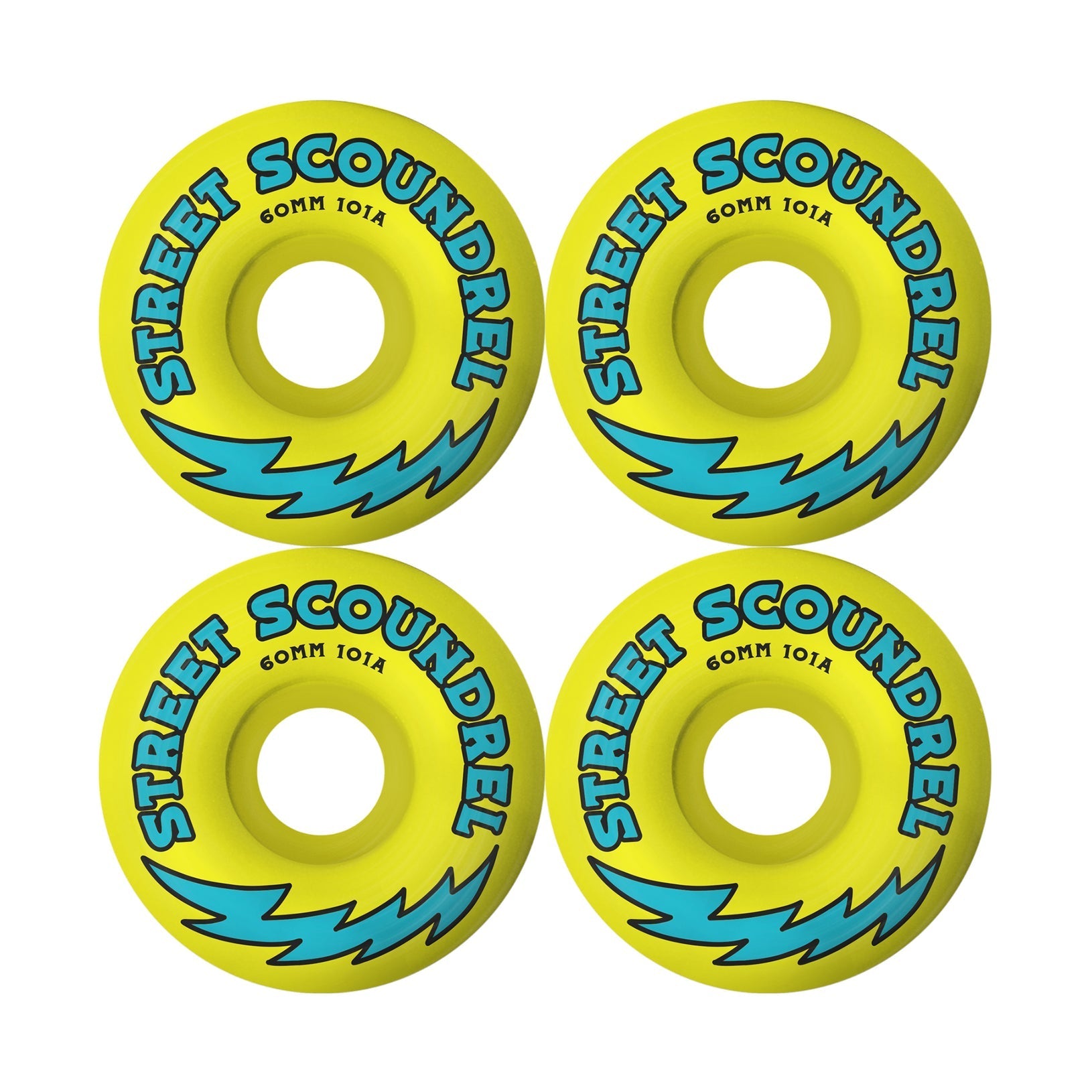 Street Plant "Street Scoundrels" 60mm 101a Skateboard Wheels
